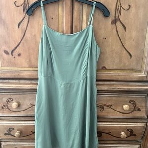 Mint color strap dress with tags
